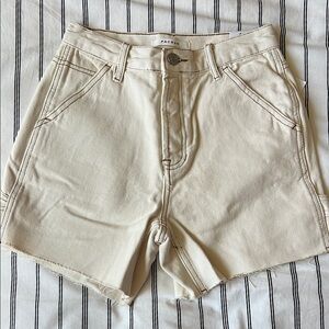 PacSun Women's Cream Shorts